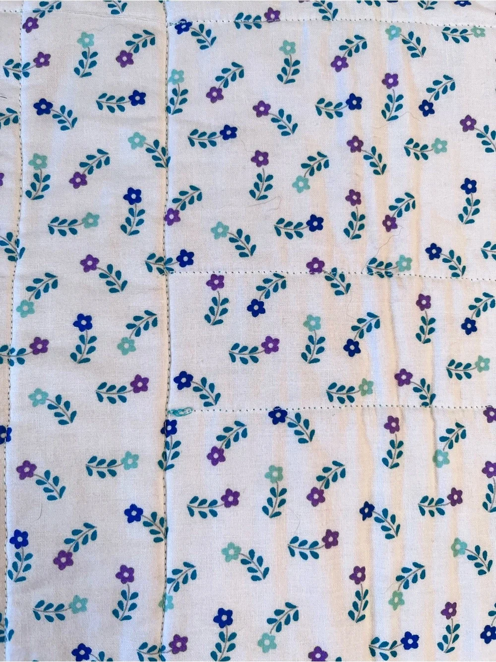 Pretty Homemade Lap Quilt